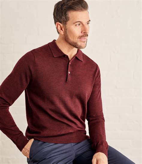 best wool knit polo shirts